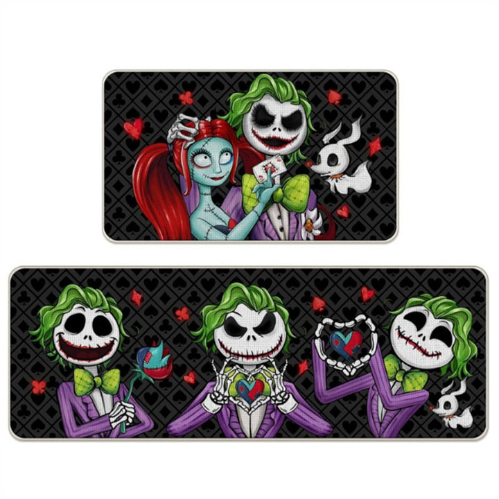 Halloween Themed Kitchen Mat Set