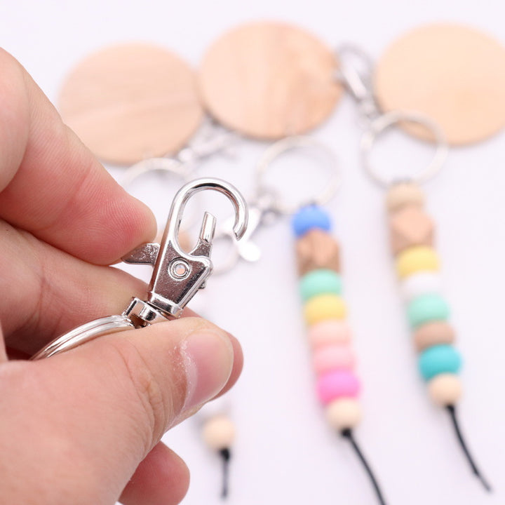 Decorative Wooden Beaded Keychain Stornfield