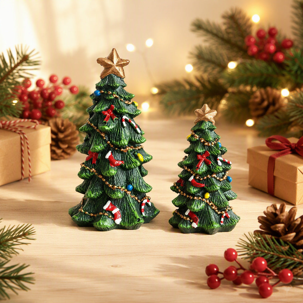 Decorative Christmas Tree Figurine