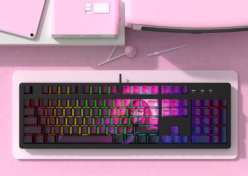 Artistic Themed Mechanical Keyboard Stornfield