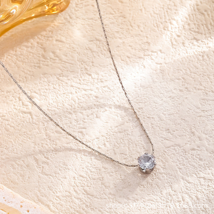 Elegant Crystal Pendant Necklace Stornfield