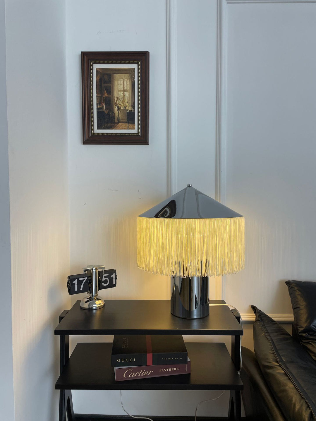 Elegant Fringe Table Lamp
