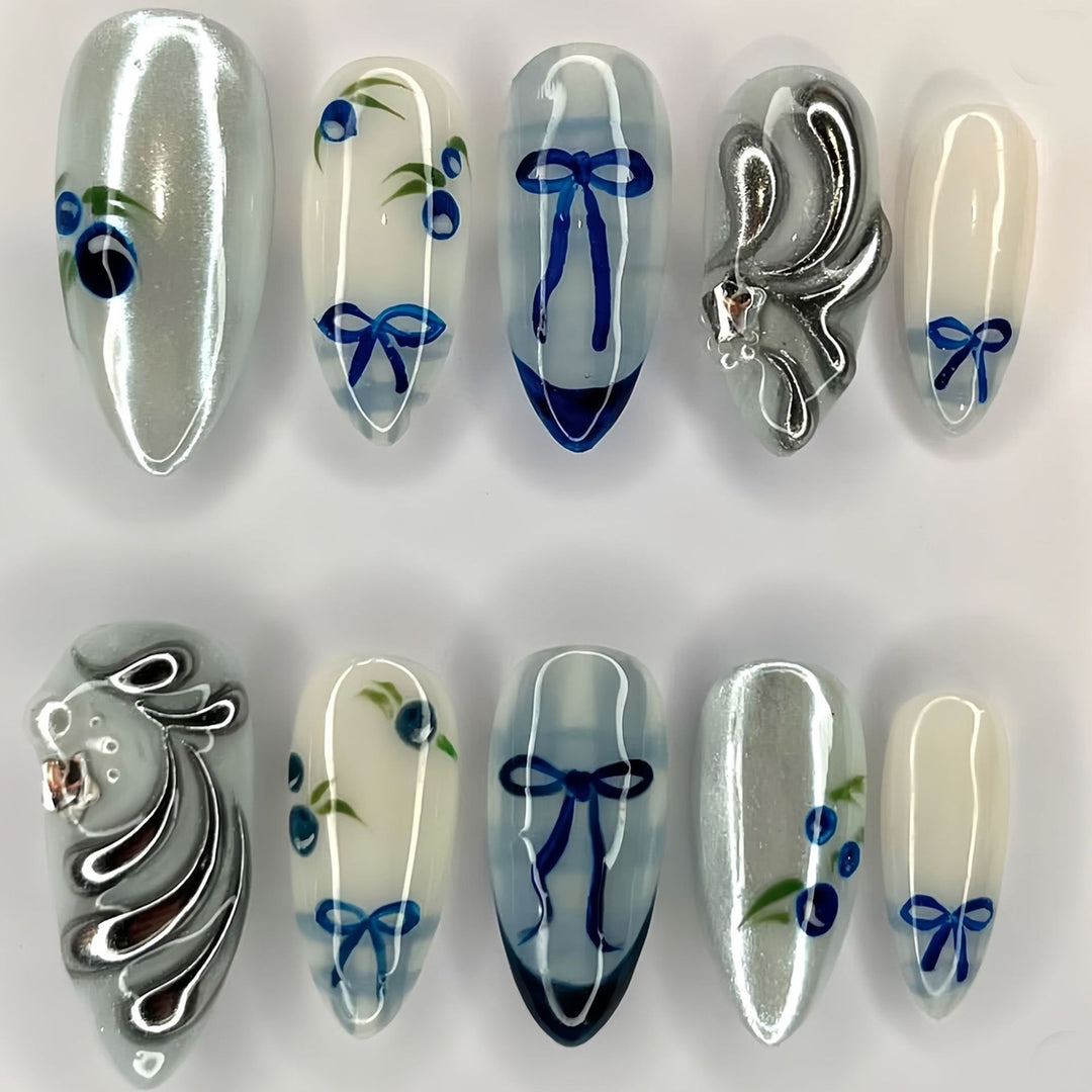 Thematic Artisan Press-On Nail Set Stornfield