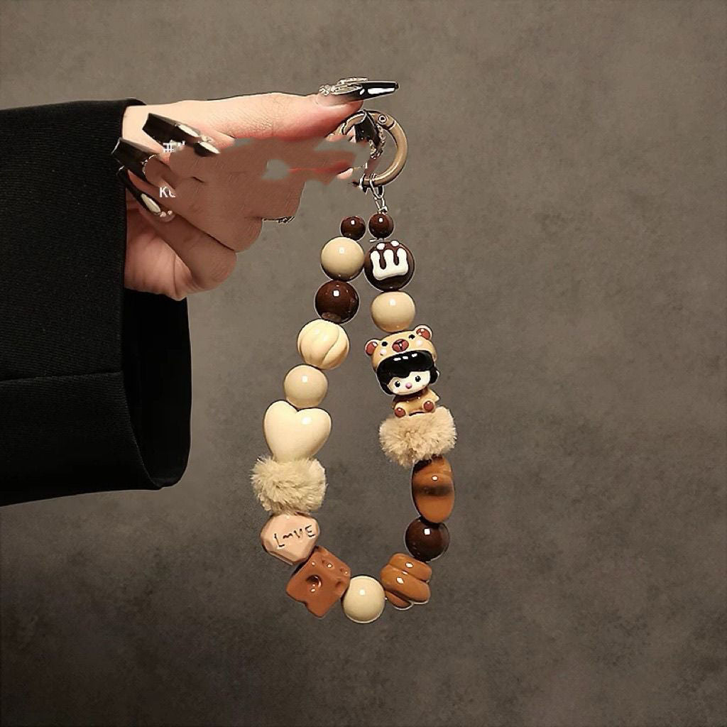 Decorative Beaded Keychain Holder Stornfield 1790134863
