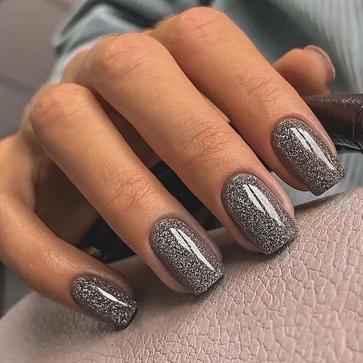 Glittery Press-On Nail Extensions Stornfield