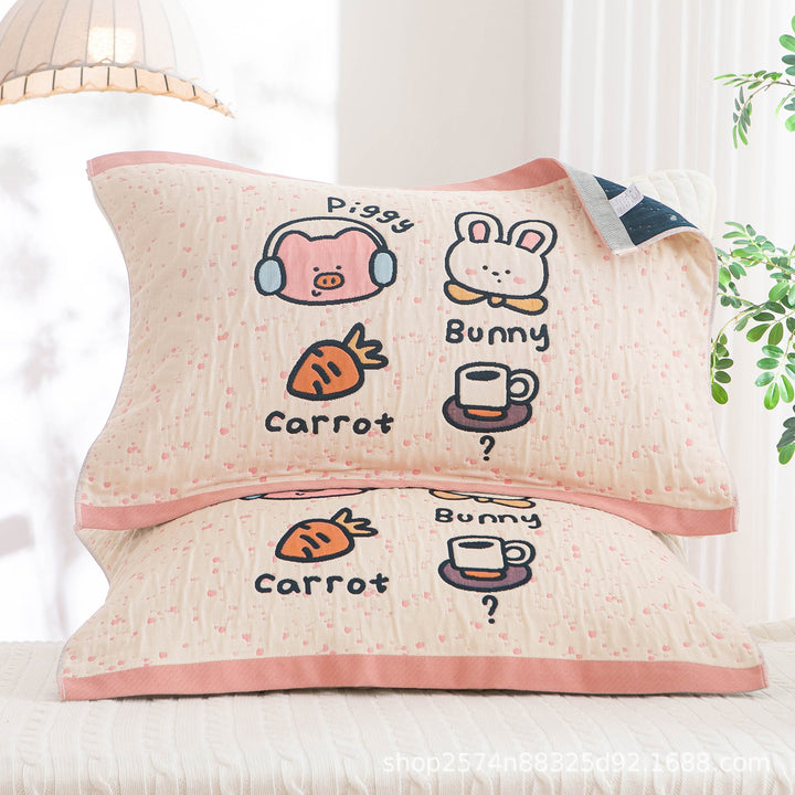 Women's cushion covers with cheerful patchwork design Stornfield