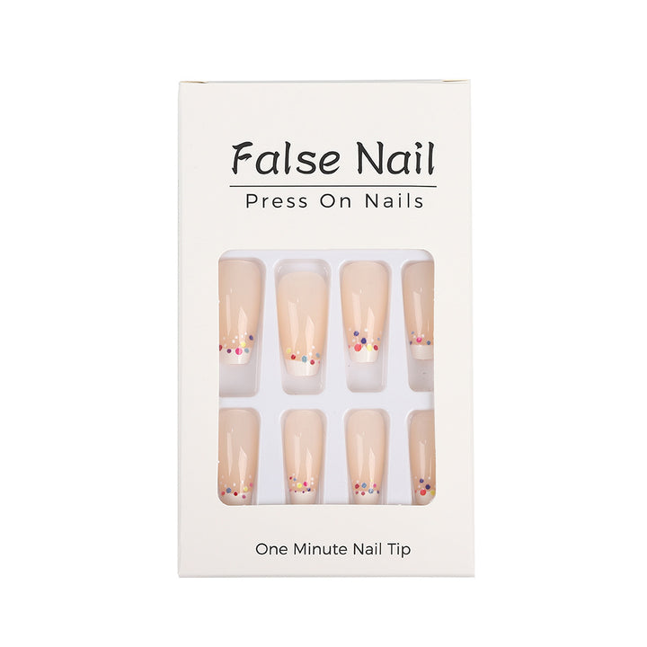 Creative artificial nails with colorful accents Stornfield