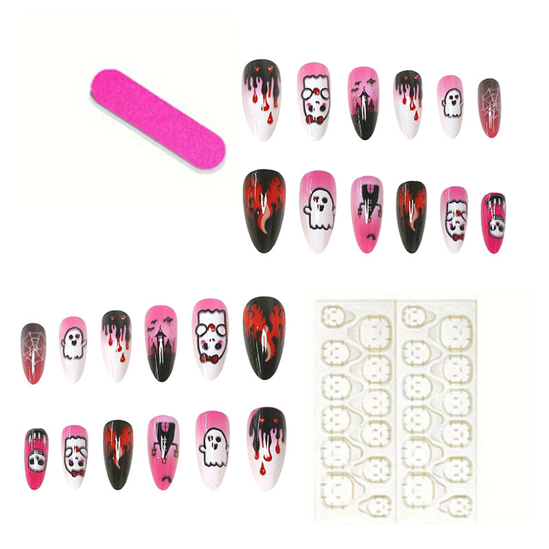 Thematic Halloween Nail Art Set