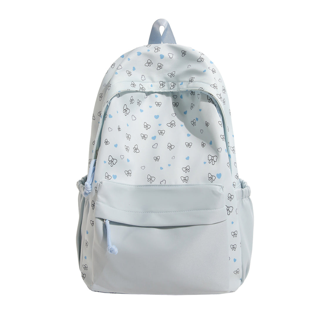 Stylish Heart-Printed Backpack Stornfield