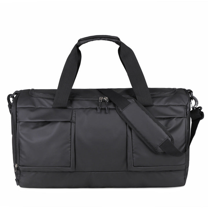 Sporty multifunctional duffel bag with insulated compartment and comfortable carrying system Stornfield