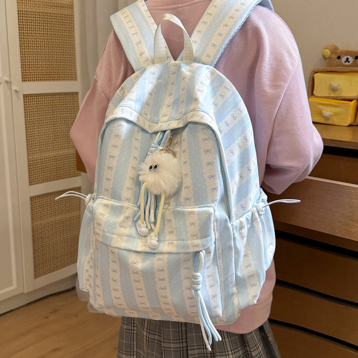 Playful Patterned School Backpack Stornfield