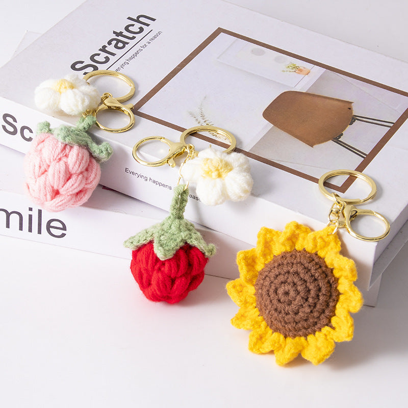 Cute Handcrafted Fruit Keychain Set Stornfield
