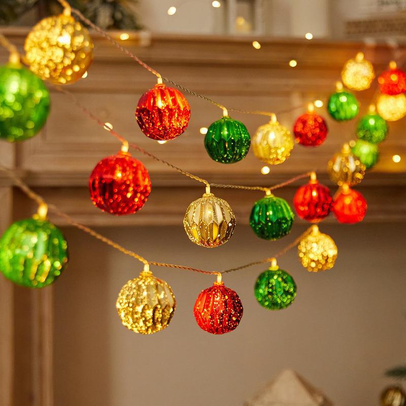 Colored LED Christmas light chain Stornfield