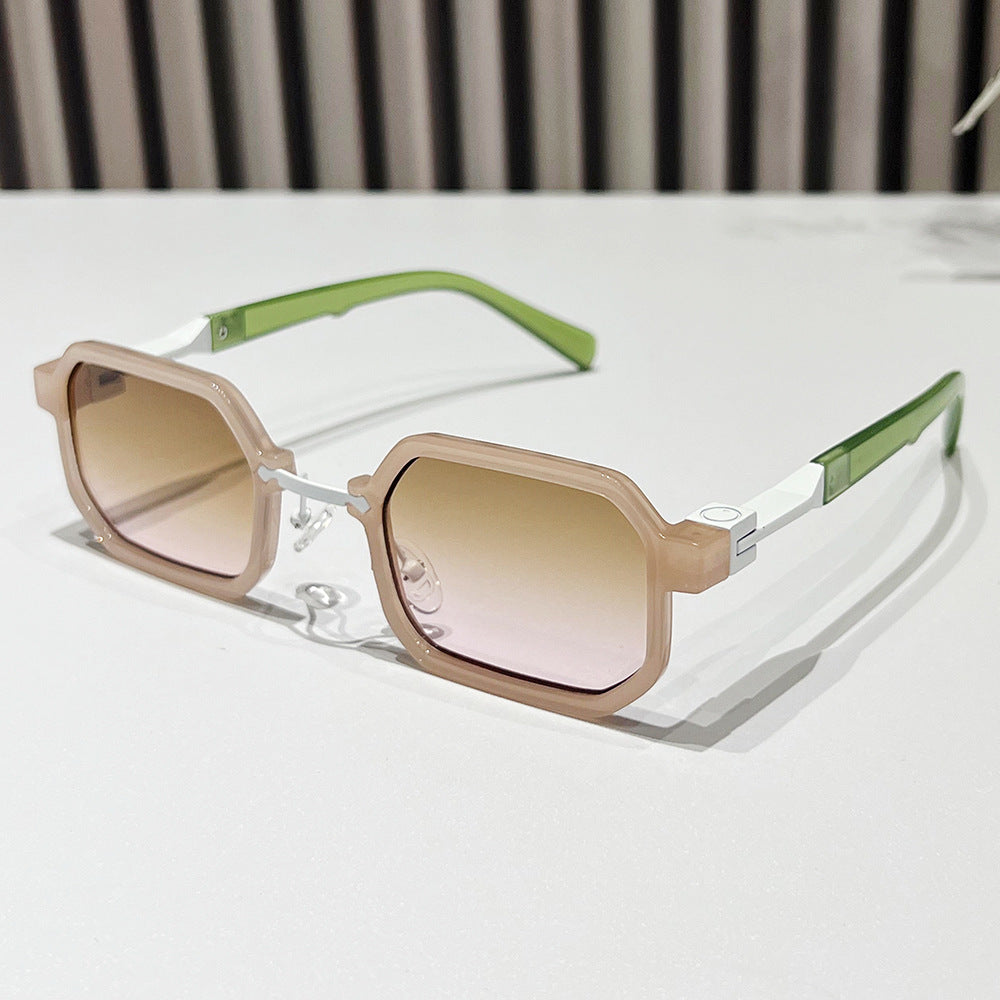 Modern Geometric Rectangle Sunglasses Stornfield