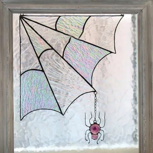 Halloween-Themed Spider Web Door Decoration