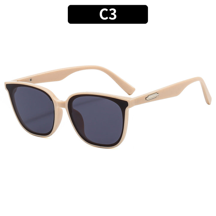 Elegant Oversized Cat-Eye Sunglasses