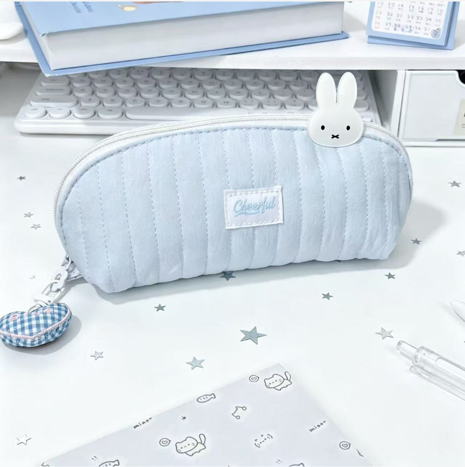 Cute Plush Animal-Themed Pencil Case