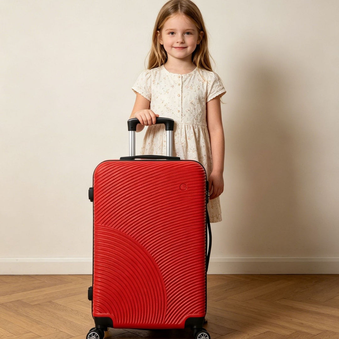 Unisex Impact-Resistant Hard Shell Luggage Set Stornfield