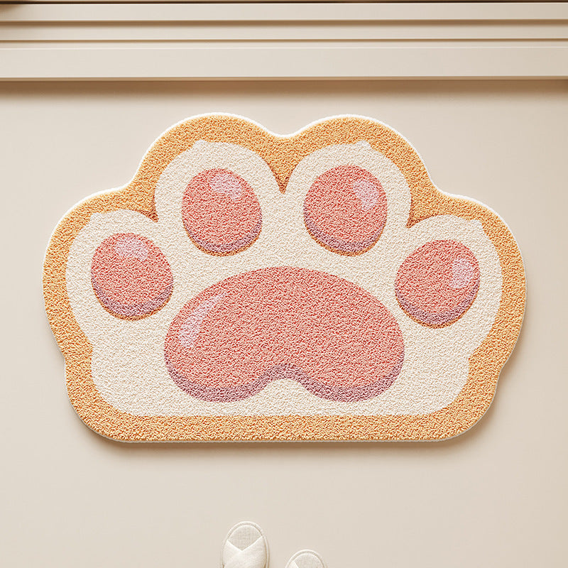 Cat Paw Shaped Floor Mat Stornfield