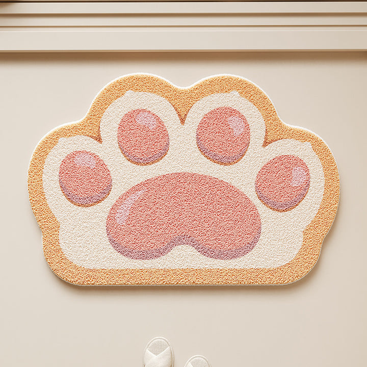 Cat Paw Shaped Floor Mat Stornfield