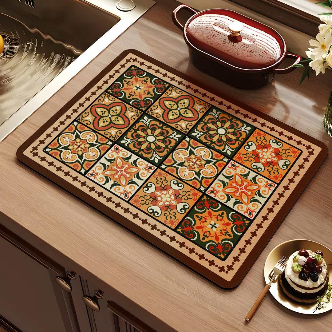 Decorative Kitchen Comfort Mat