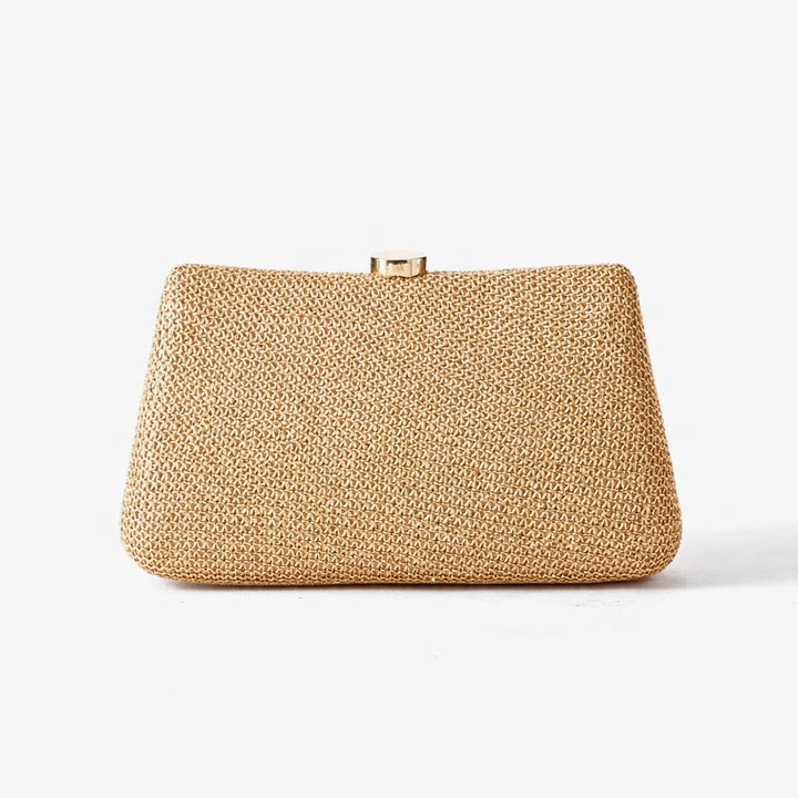 Textured Knit Evening Clutch