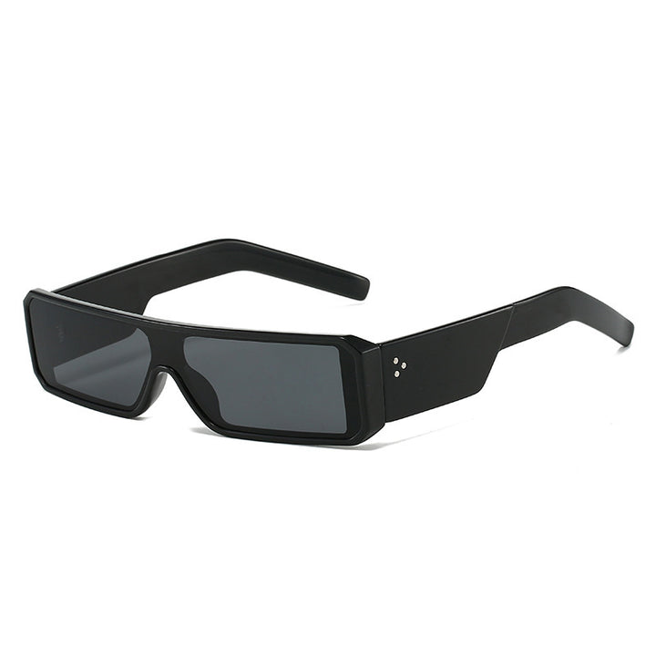 Men's Bold Geometric Shield Sunglasses Stornfield