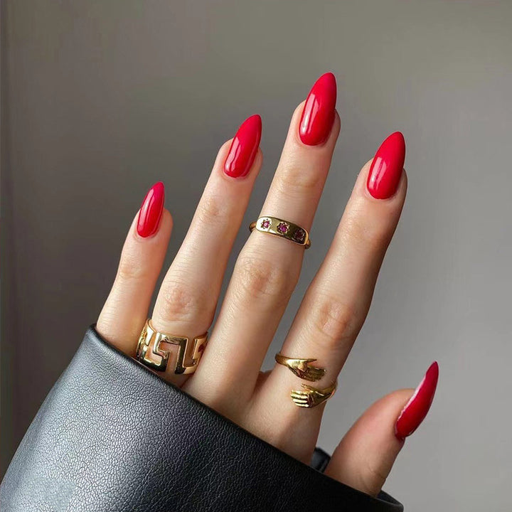 Elegant Acrylic Nails with High Gloss Finish Stornfield