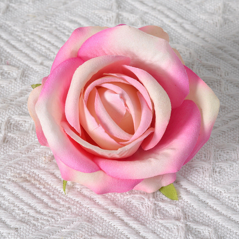 Decorative Velvet Rose Pin Brooch