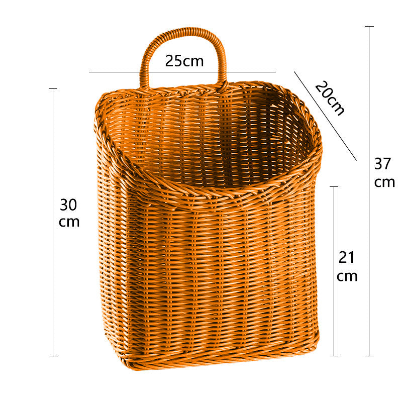Woven Storage Basket with Handles Stornfield