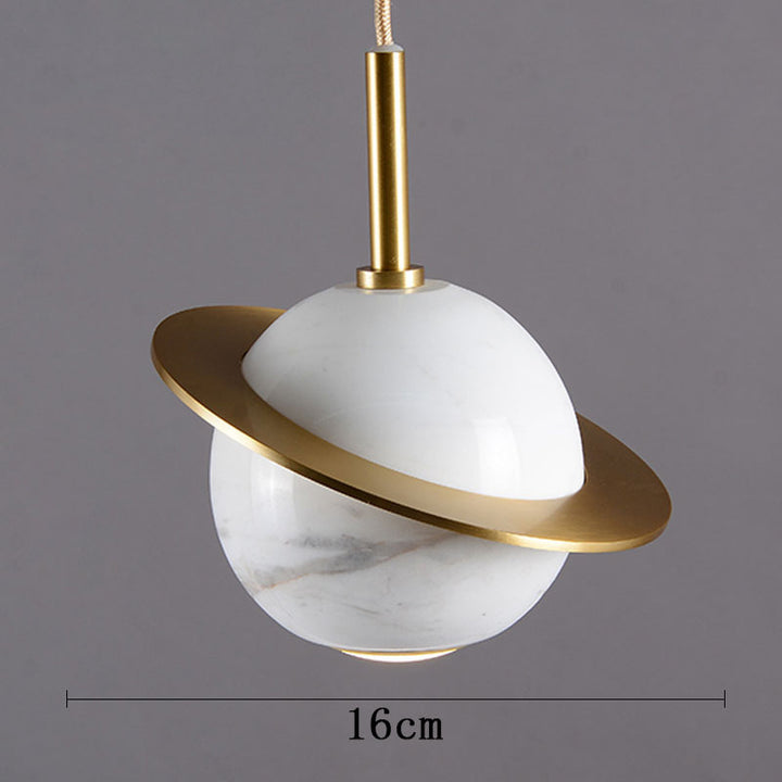Artistic Planet Pendant Light
