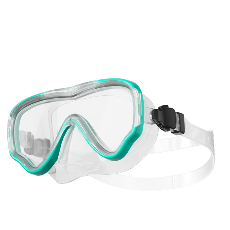Diving mask with comfortable silicone cover Stornfield