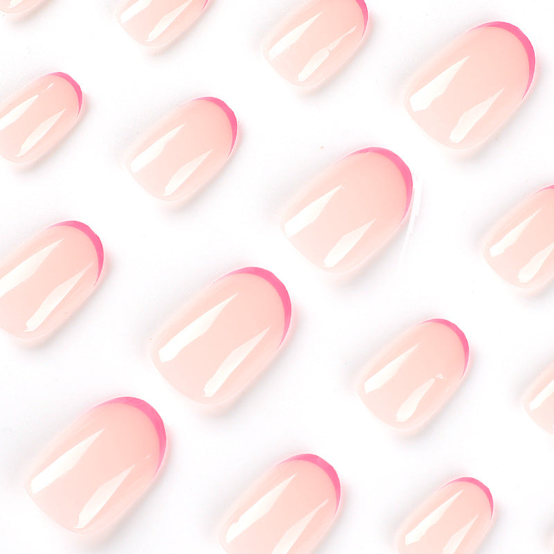 Artful Nail Extensions with Gradient and Accents Stornfield