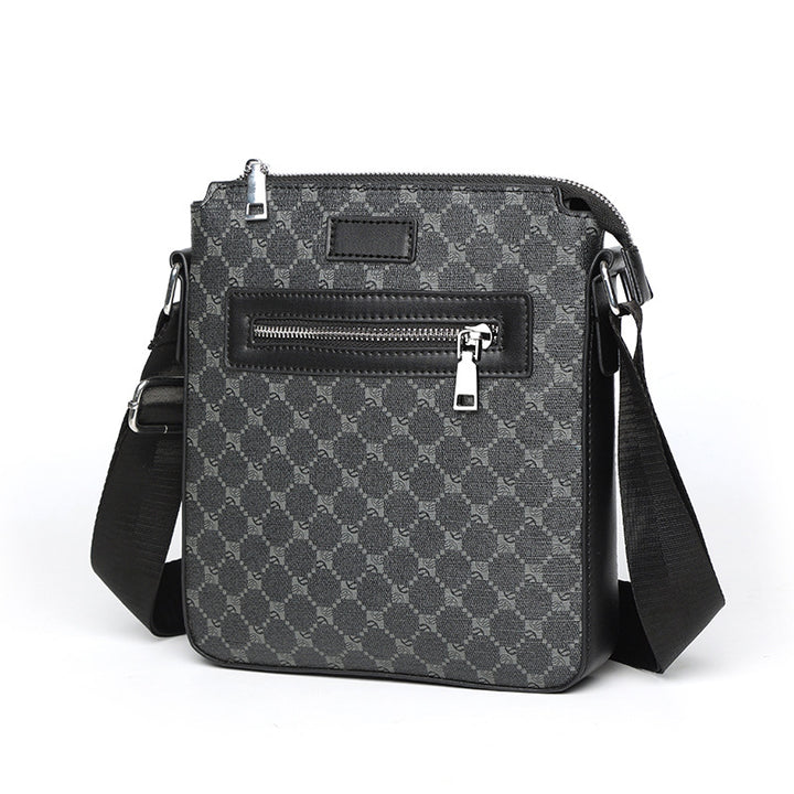 Sleek Textured Crossbody Bag