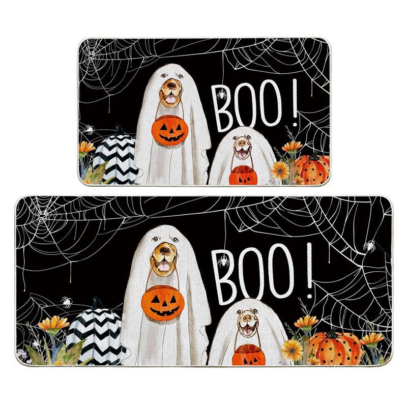 Halloween Themed Kitchen Mat Set