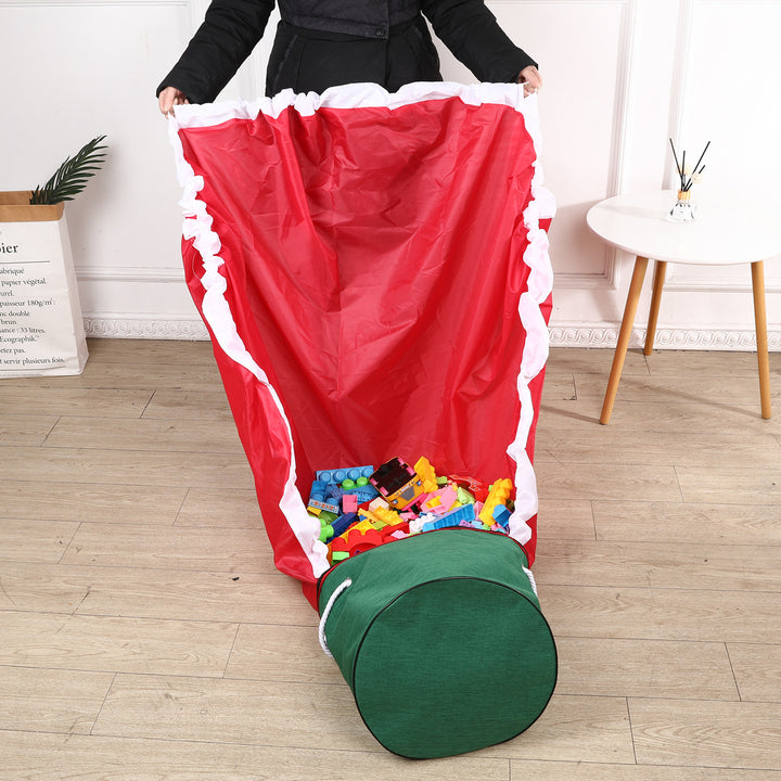 Storage bag with practical lid and carrying handles Stornfield