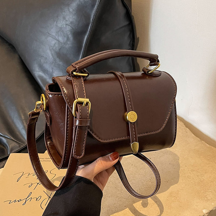 Vintage-Inspired Leather Handbag Stornfield