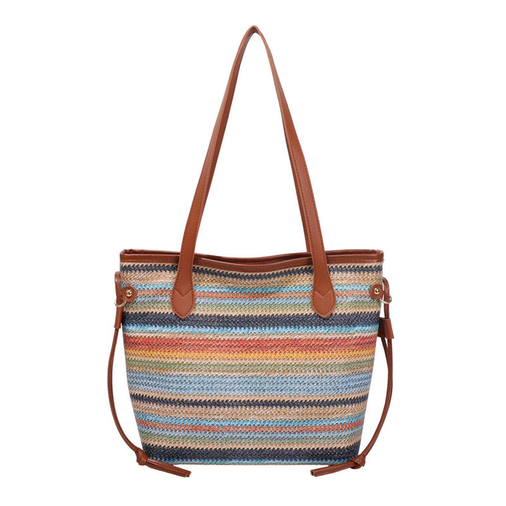 WoStylish Woven Beach Tote Bag Stornfield