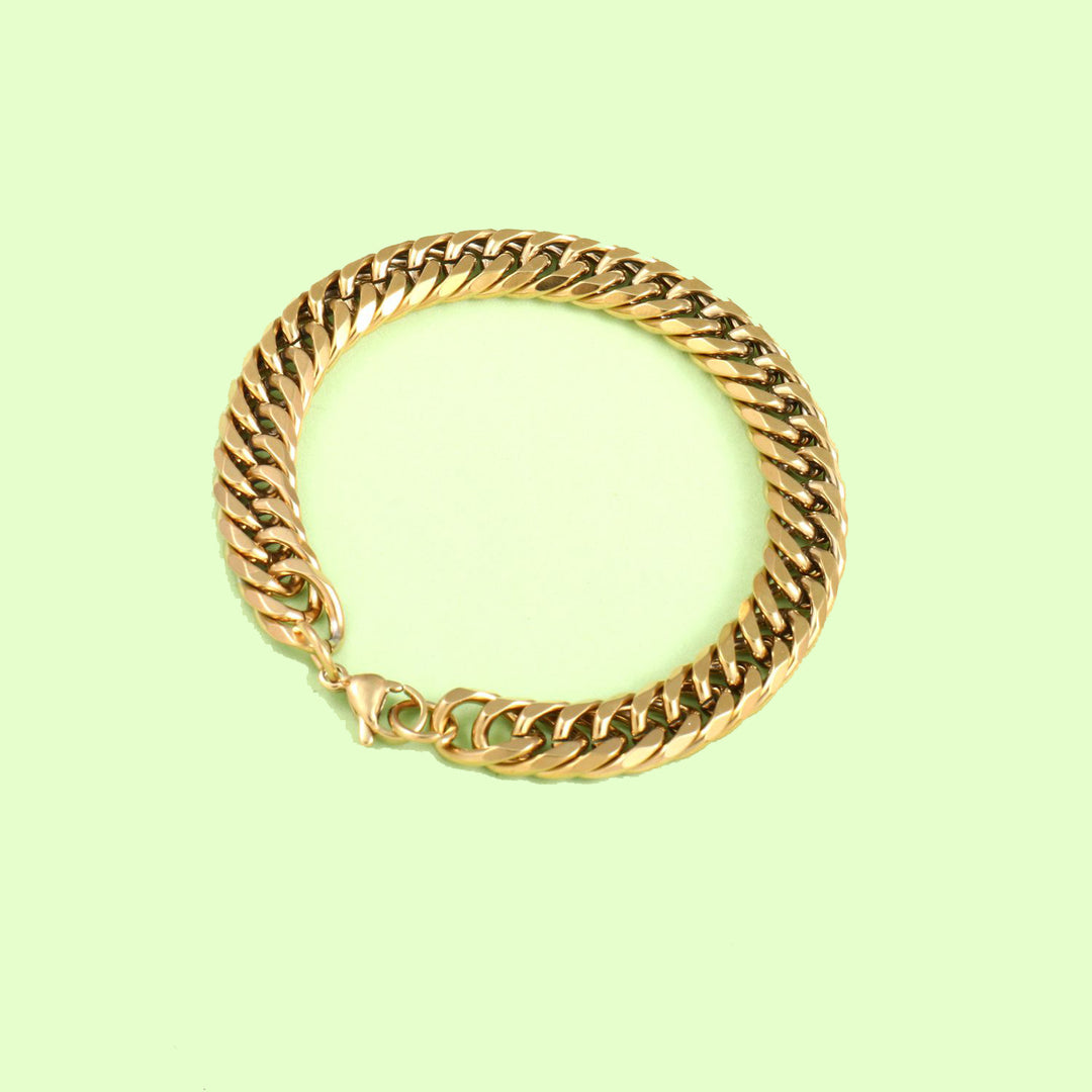 Bold Interwoven Chain Bracelet Stornfield