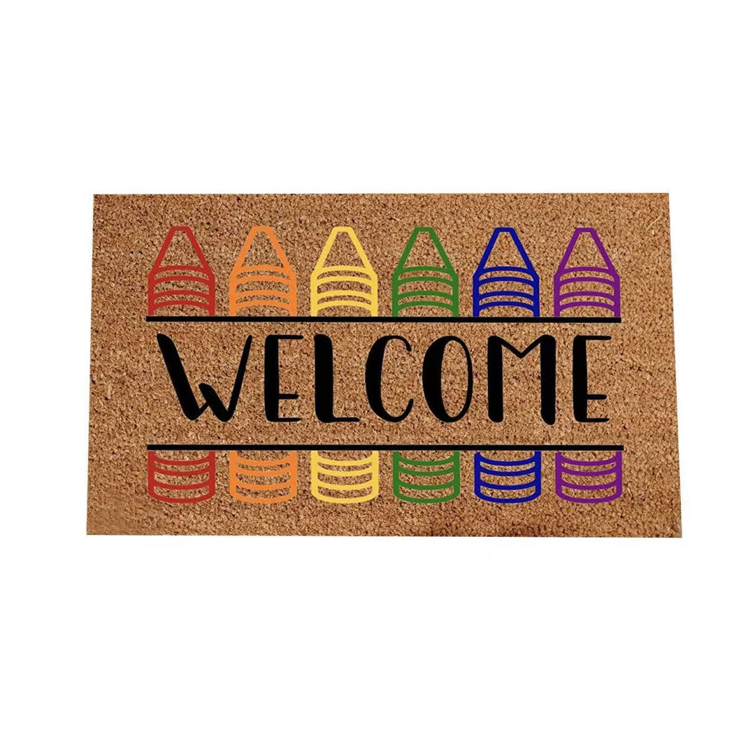Halloween-Themed Decorative Doormat