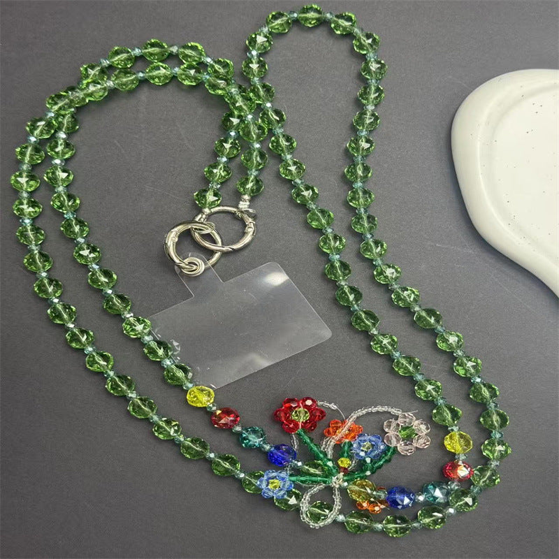 Decorative Beaded Charm Keychain Stornfield 1790135941