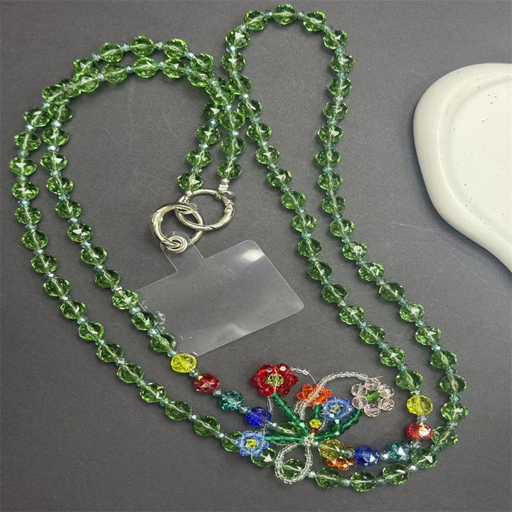 Decorative Beaded Charm Keychain Stornfield 1790135941