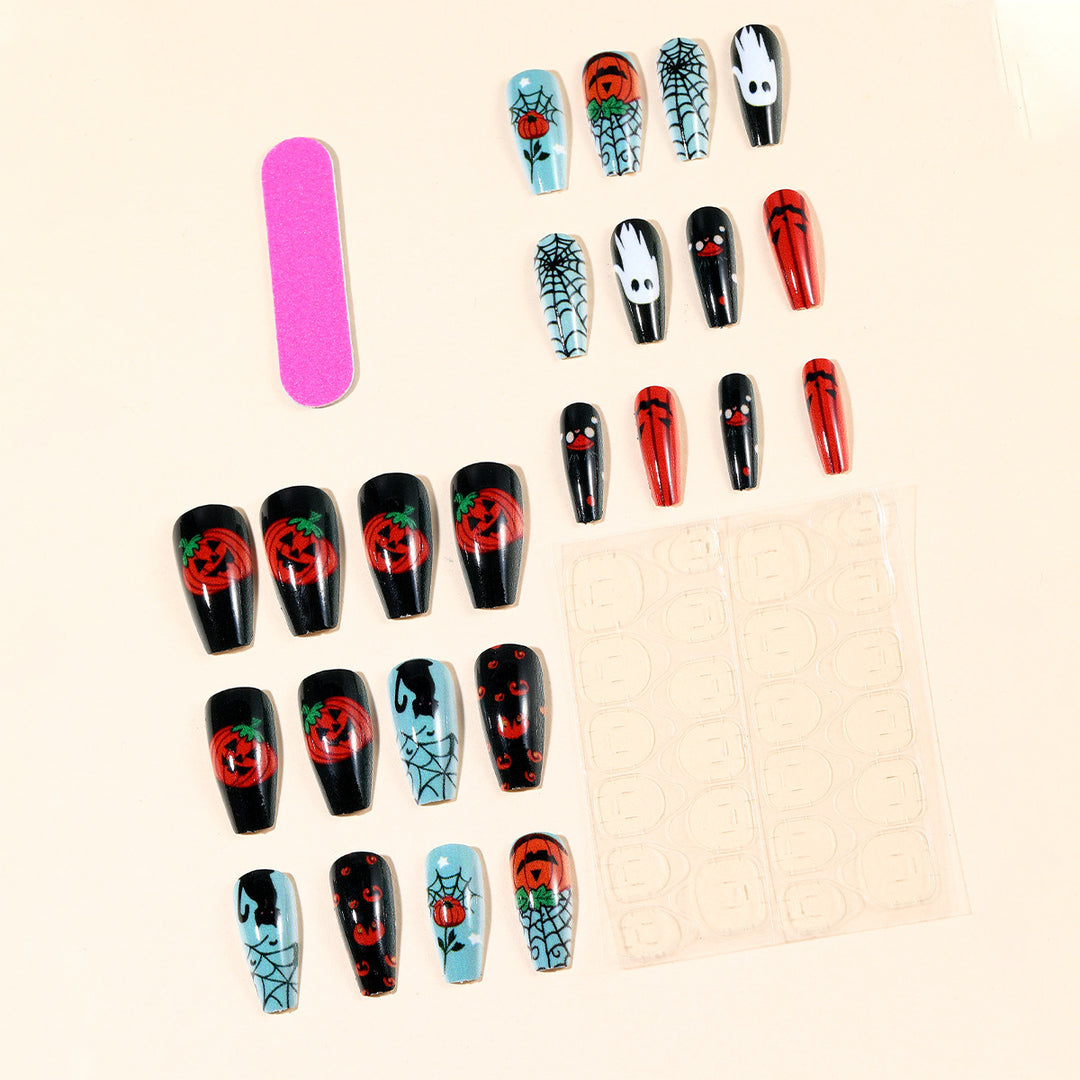 Halloween-themed Nail Art Extensions Stornfield