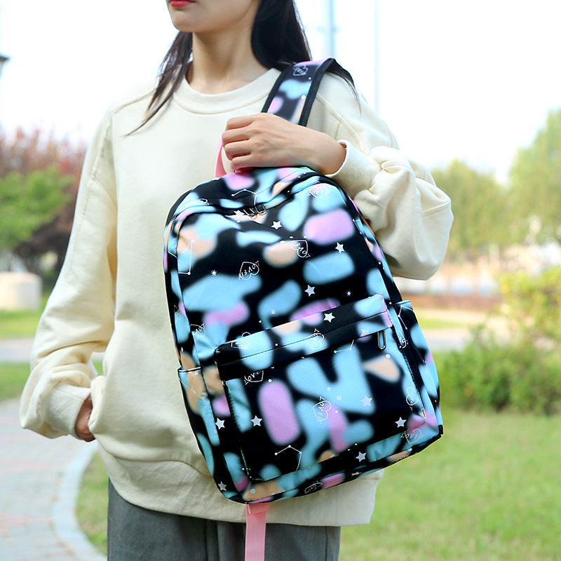 Colorful Multi-Piece Backpack Set Stornfield