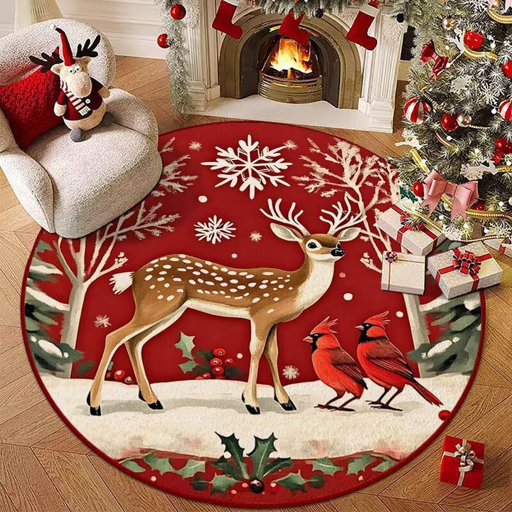 Whimsical Round Area Rug