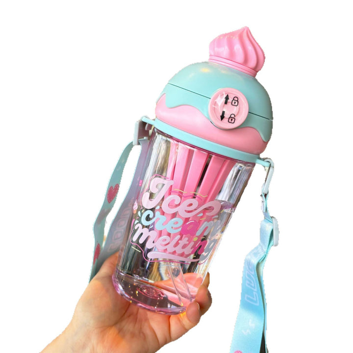 Ladies creative drinking bottle in ice cream design Stornfield