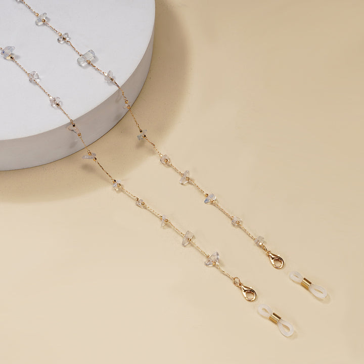 Multi-Color Stone Chain Necklace Stornfield