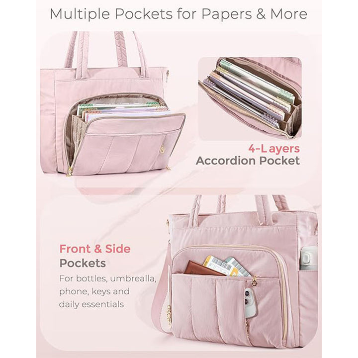 Multifunctional handbag with spacious interior and multiple compartments Stornfield