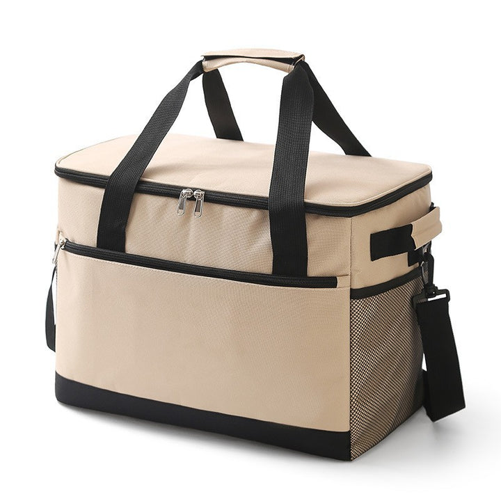 Unisex cooler bag with flexible interior and carrying handles Stornfield