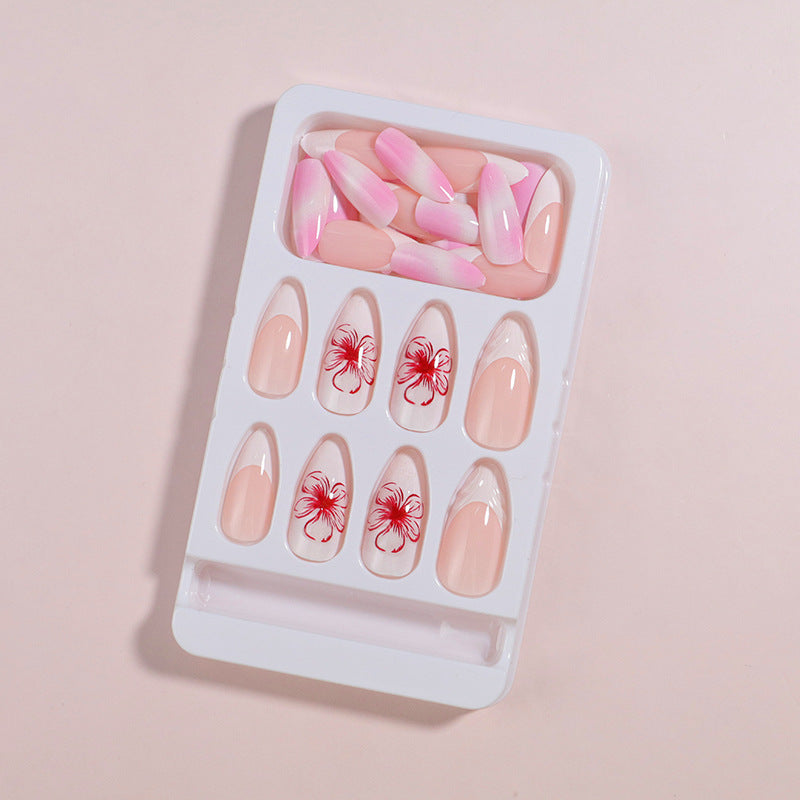 Premium Press-On Nail Set with Decorative Accents Stornfield